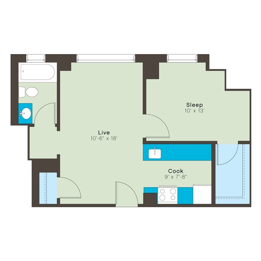 Floor Plan - 214e-1bT18