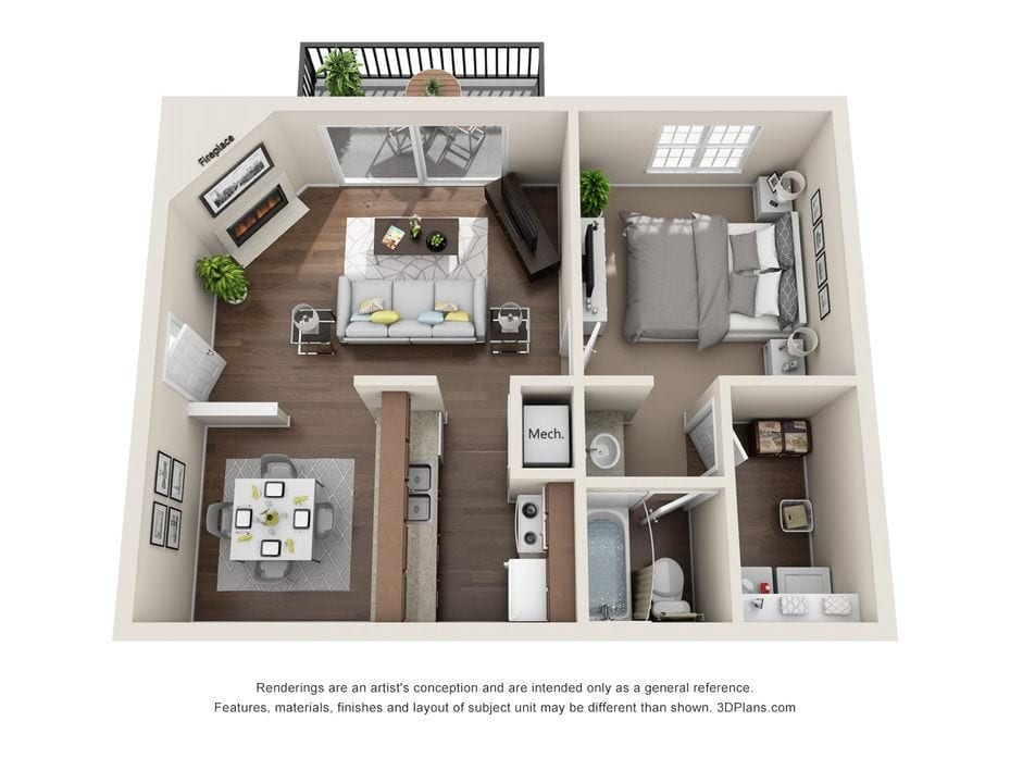 Floor Plan - The Brazos