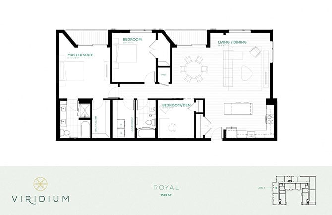 Floor Plan - Royal | Penthouse