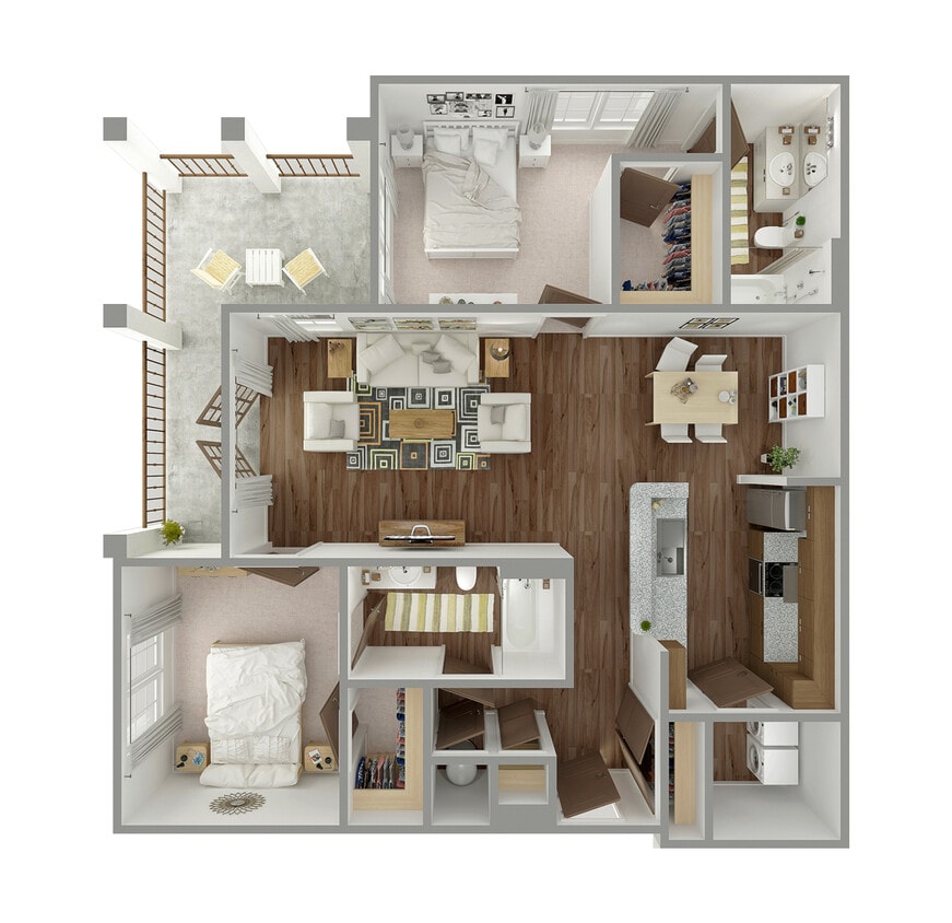 Floor Plan - The Cabana