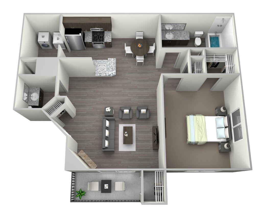 Floor Plan - Fleur de Lis