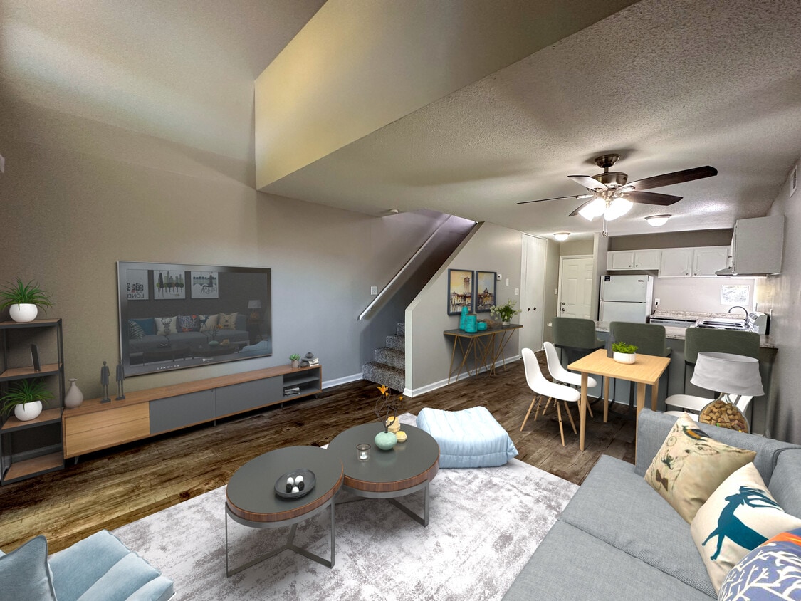 Floor Plan - 1 Bdrm Loft w/Microwave