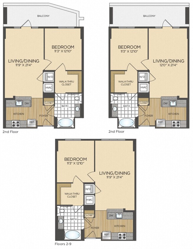 Floor Plan - 909- A1