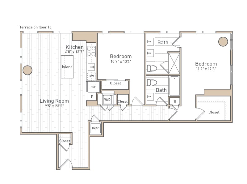 Floor Plan - B15B - Rise