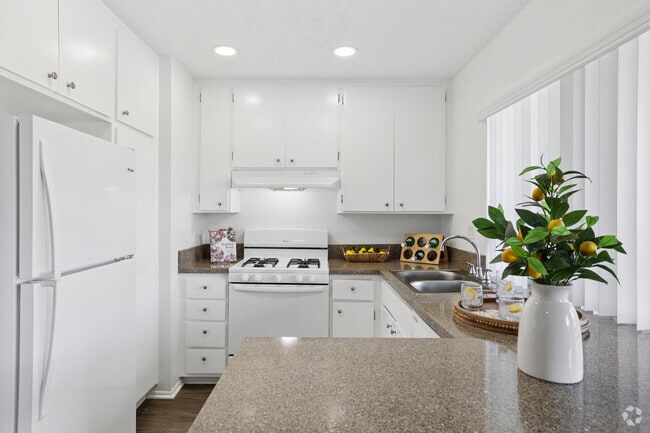 2BR, 1BA - 850SF - Kitchen - The Villager