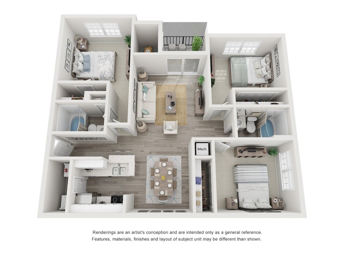 Floor Plan - The Queen