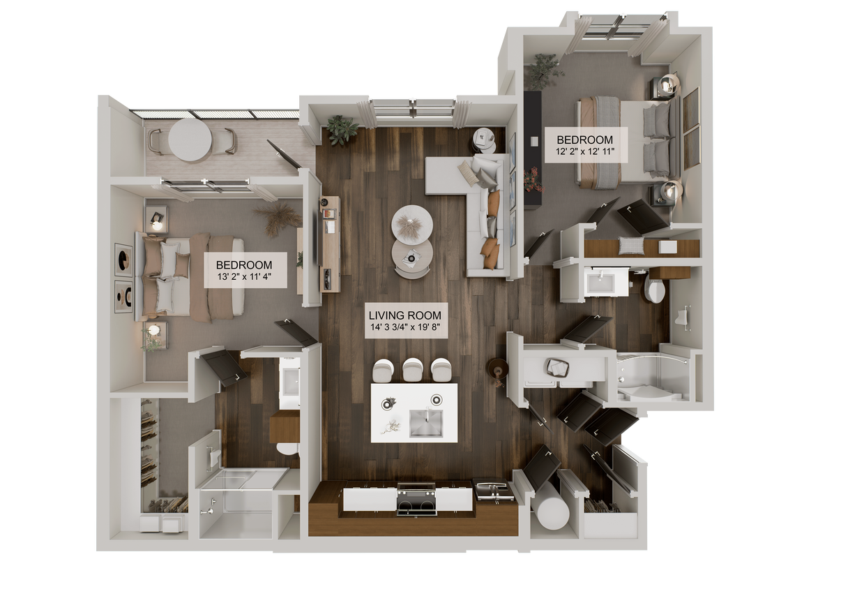 Floor Plan - The Scholar (B2A) 
