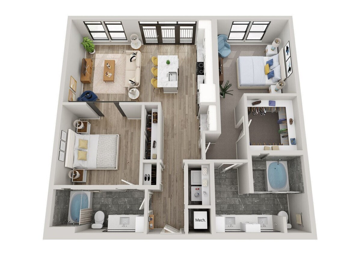 Floor Plan - 2.B5-V - Phase II