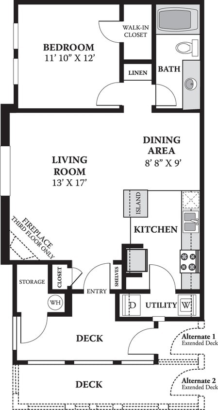 Floor Plan - The Benton