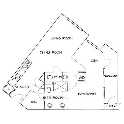 Floor Plan - Design 1B15