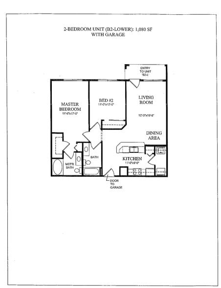 Floor Plan - The Bennington