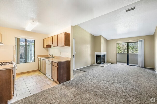 View of kitchen and living room - TRACY PARK