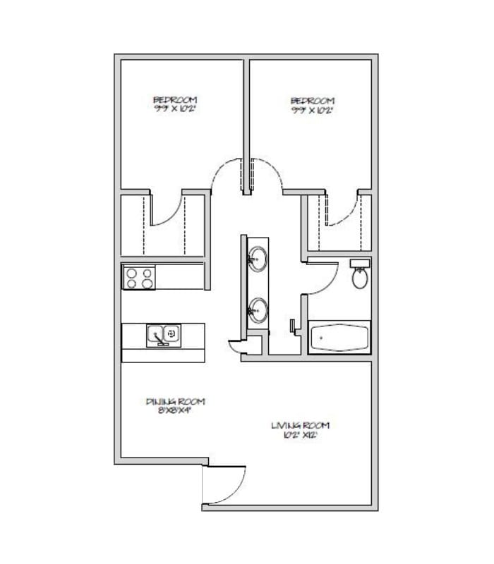 Floor Plan - The 689