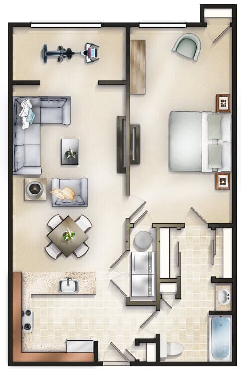 Floor Plan - The Highland