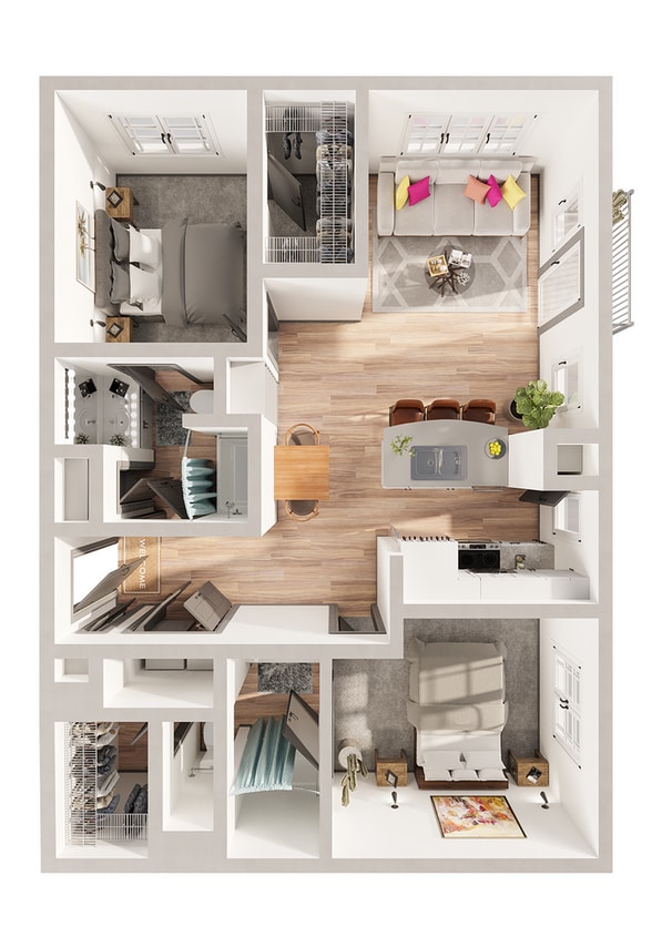 Legacy North - B2OC0 Floor Plan - B2O