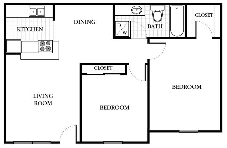 Floor Plan - B1-The Buckingham