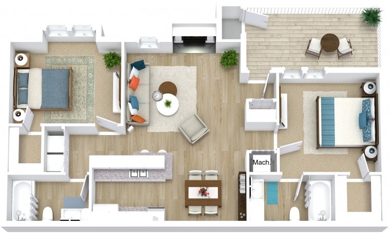 Floor Plan - The Trellis