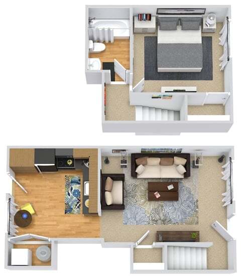 Floor Plan - Aspen Townhouse
