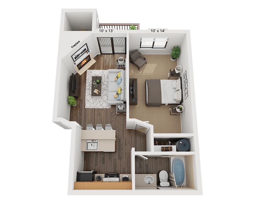 Floor Plan - Plan A1A