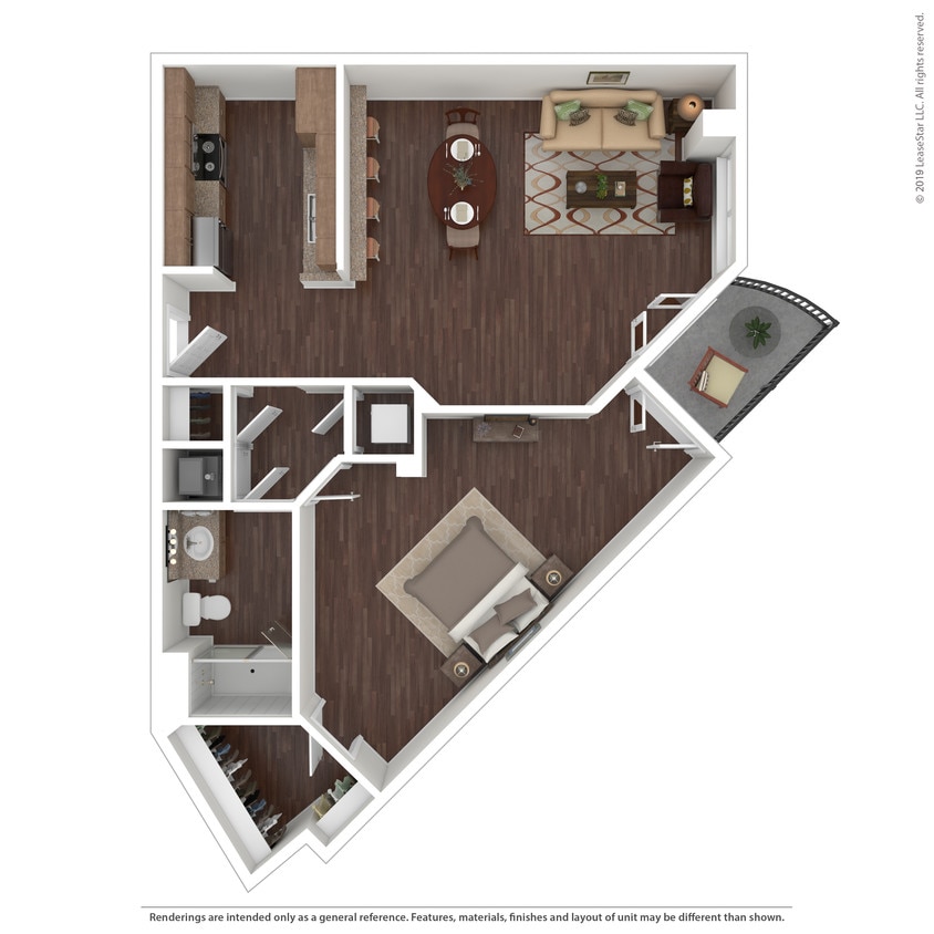 Madrid: Beds - 1: Baths - 1: SqFt Range - 808 to 808 - Madrid