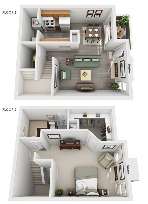 Floor Plan - Riverside