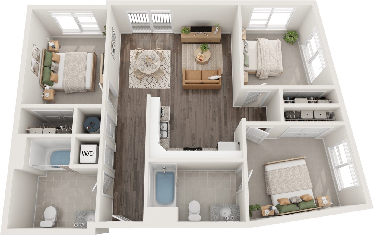 Floor Plan - Atlanta (The Woods)