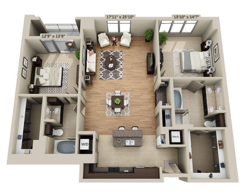 Plan O (B2G) - Floorplan O