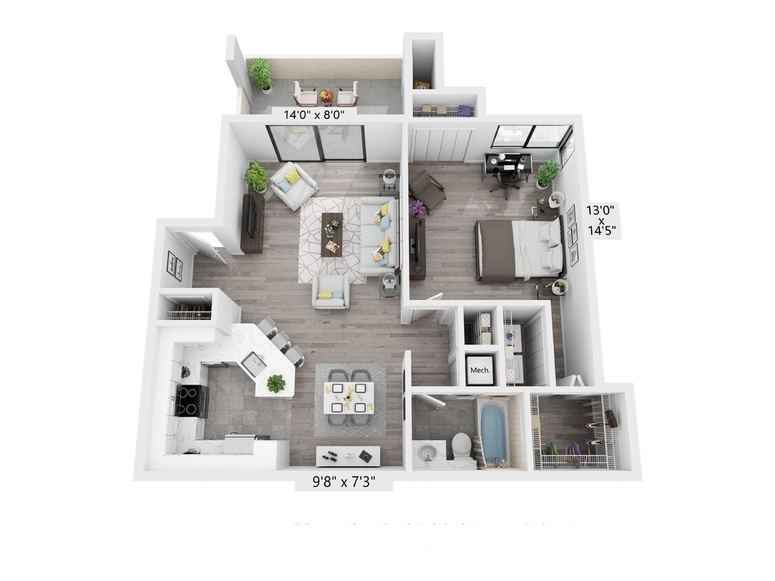 Floor Plan - A2 AVENTURA