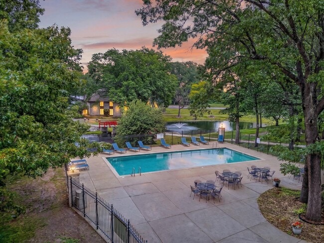 05-Property Aerial #twilight - Tanglewood