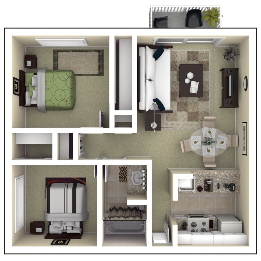 Floor Plan - Residence 4 Luxury