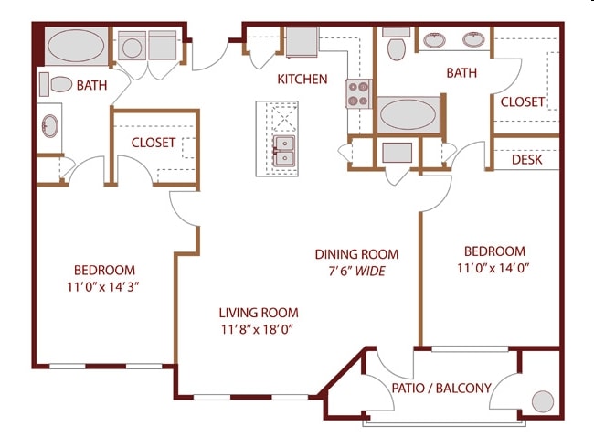 Vibe - Two Bedroom C2