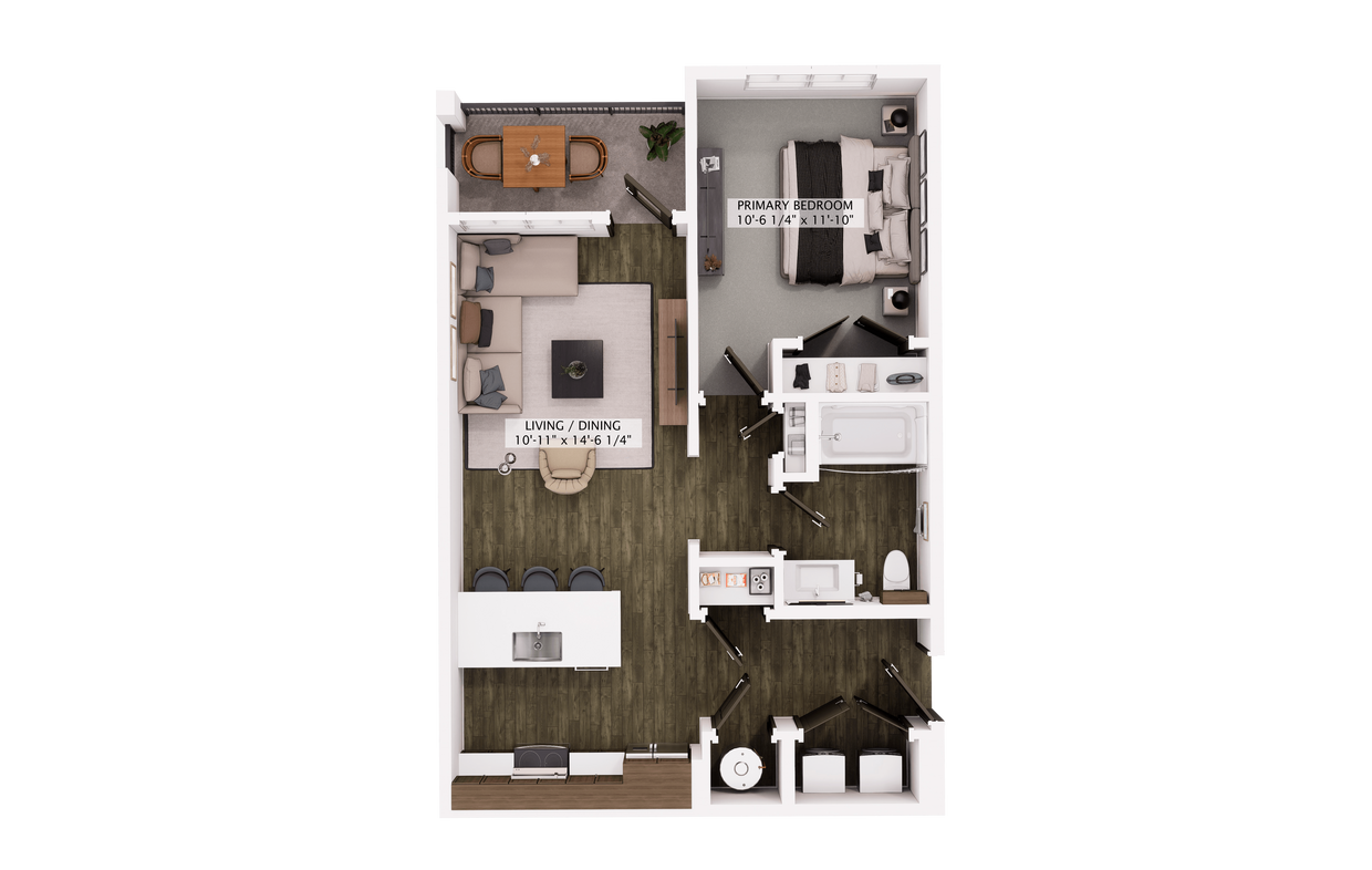 Floor Plan - Chicago (A1)