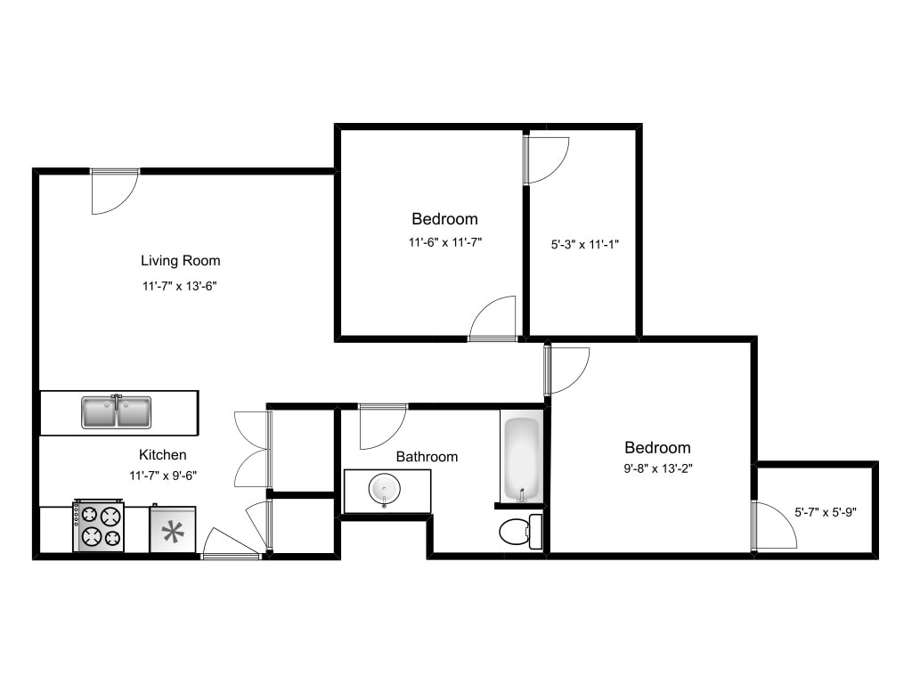 Floor Plan - Studio