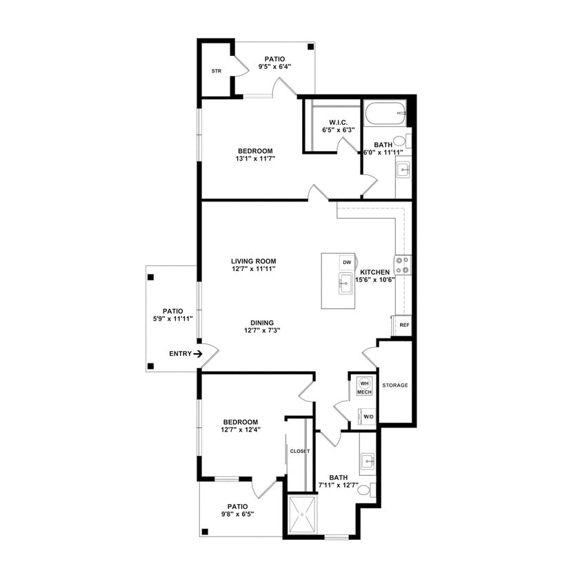 Floor Plan - Rose