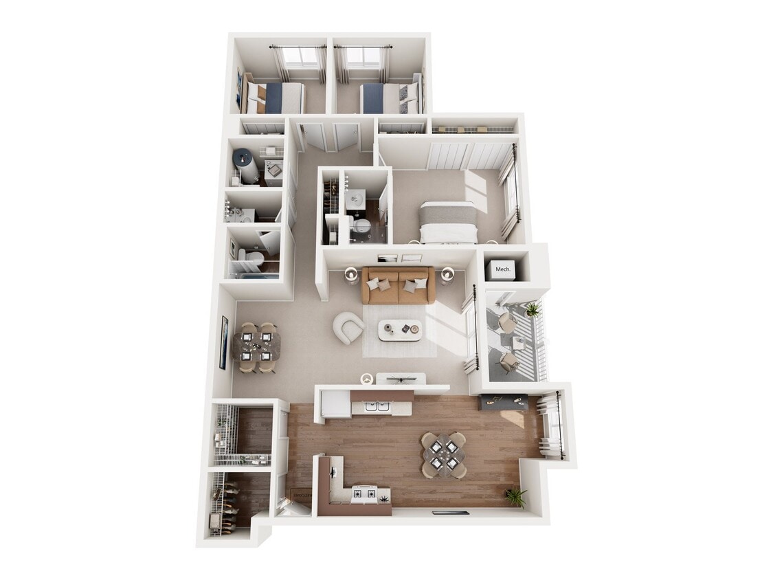 Floor Plan - 3E 