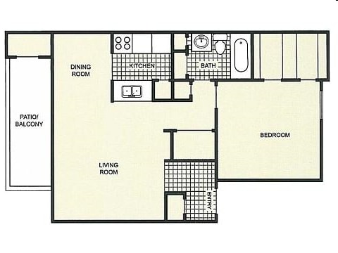 1BR/1BA - A3