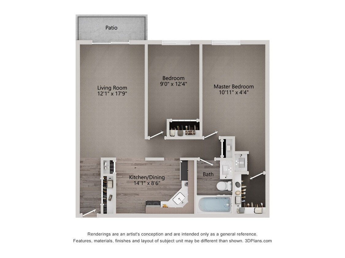 Floor Plan - Violet - Elevated