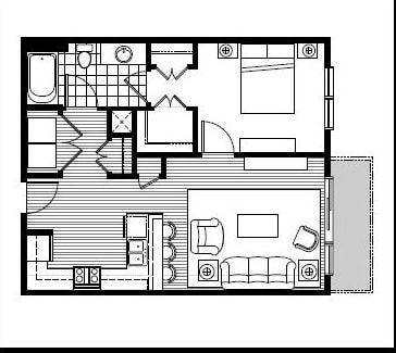 The Avenue - 1 Bed 1 Bath