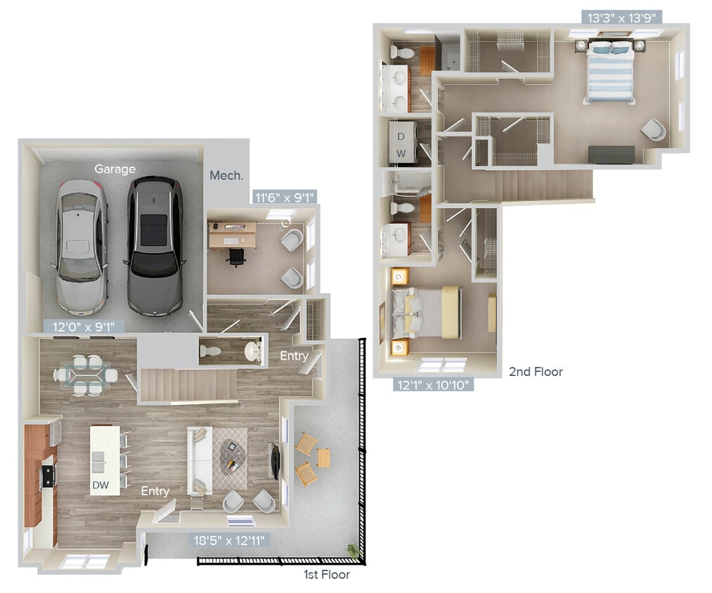 Floor Plan - B5T-1621
