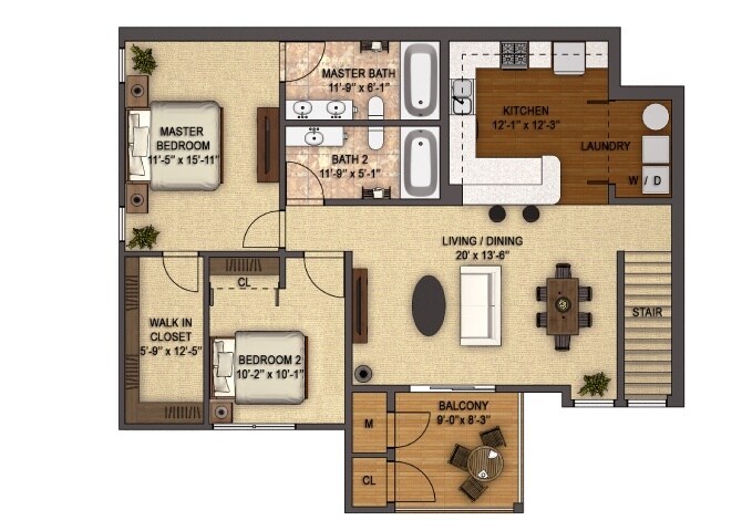 Floor Plan - Devonwood Reserve (2nd Floor)