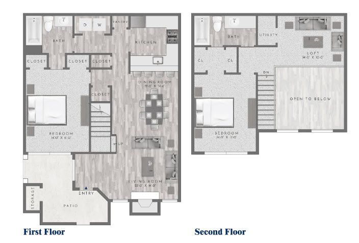 Floor Plan - B3 - 2X2