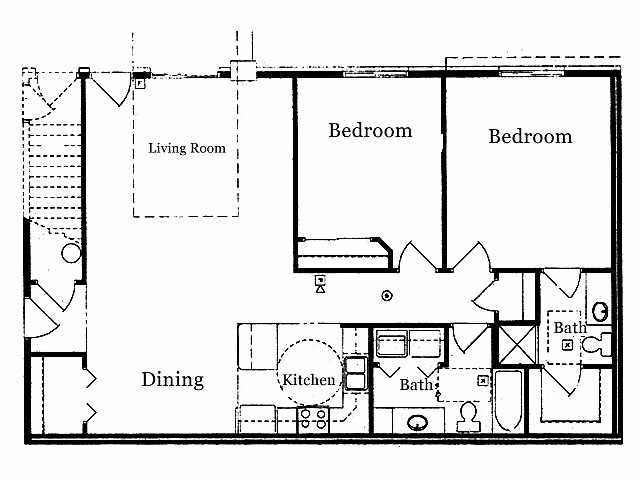 Floorplan - Brookridge w/2 stall