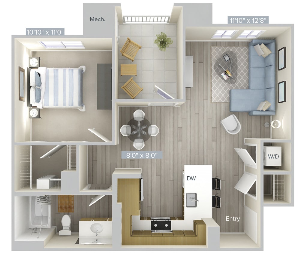 Floor Plan - A1-739-1