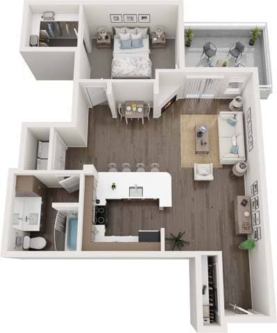 Floor Plan - A1UD