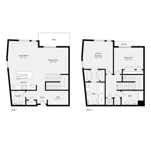 Floor Plan - TH-F