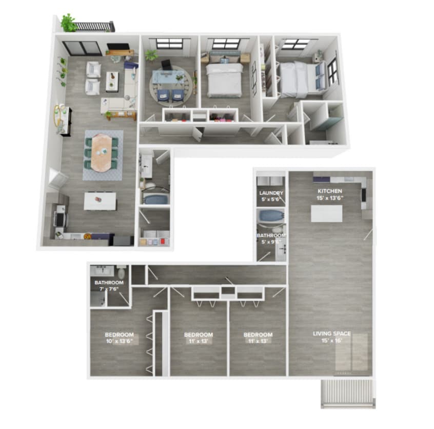 Floor Plan - Capri 3