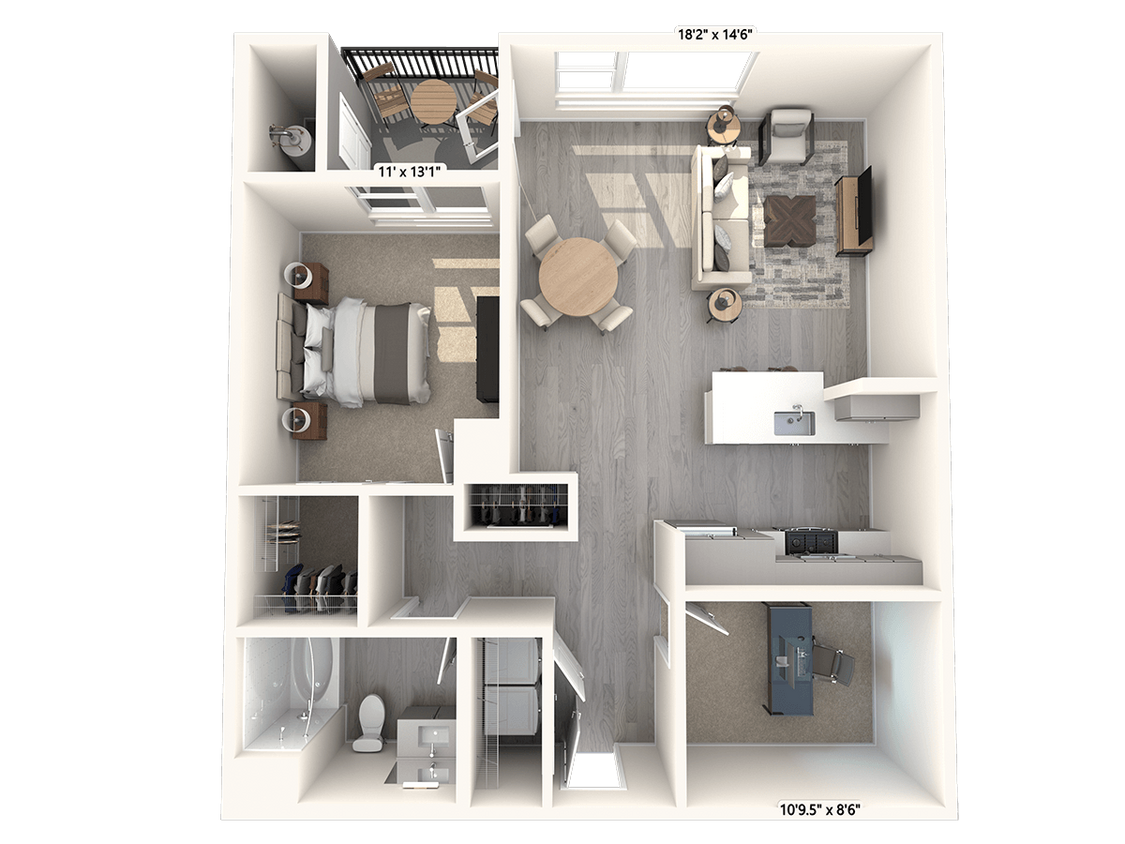 Floor Plan - A1D-2