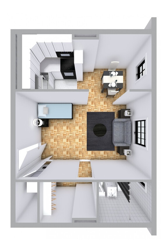 Floor Plan - Studio