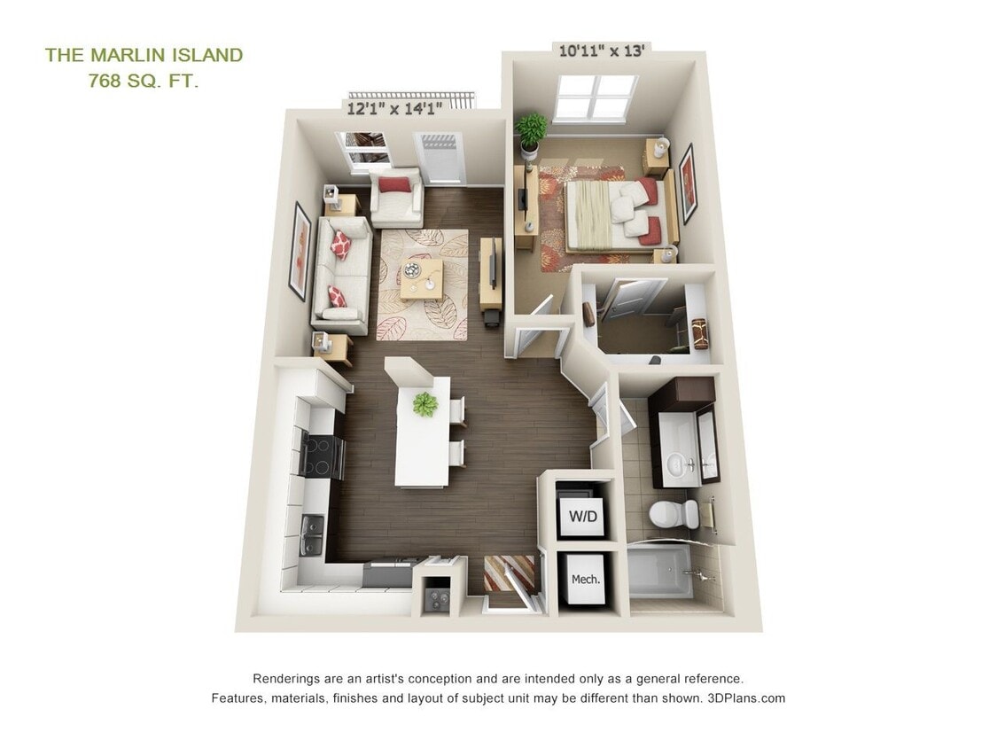 Floor Plan - Marlin Island