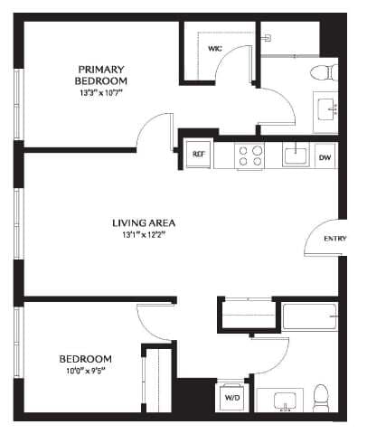 Floor Plan - B1AB